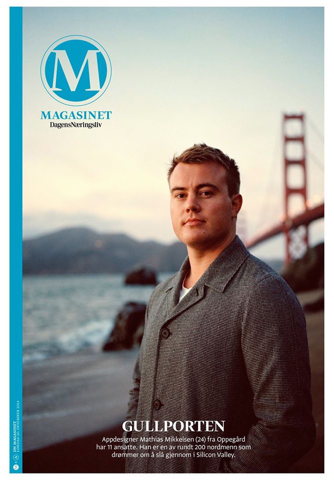 Mathias Mikkelsen Dagens Næringsliv Magasinet